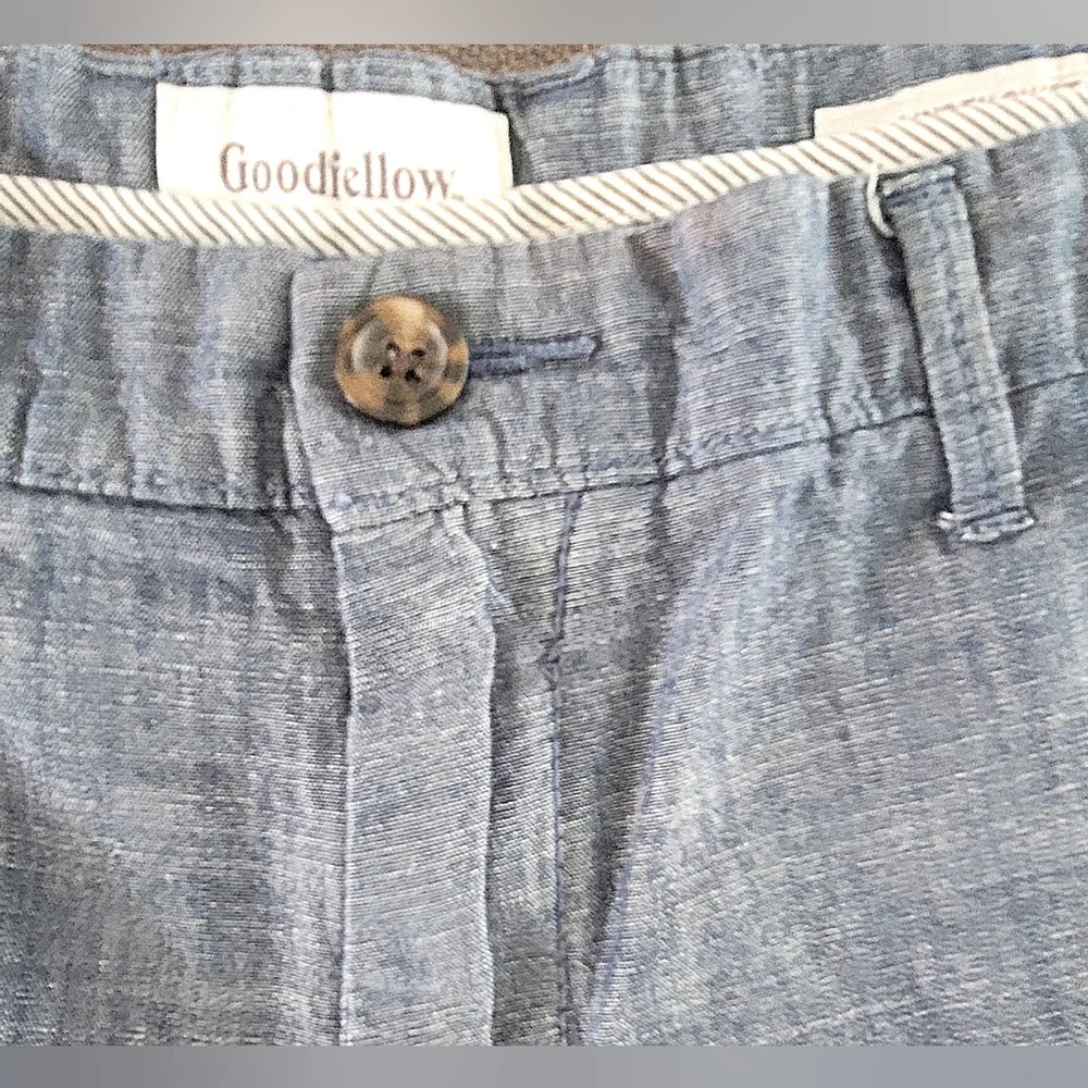 Goodfellow & Co.  Mens' Linden Blue Shorts 9" Inseam size 40 - Picture 3 of 9